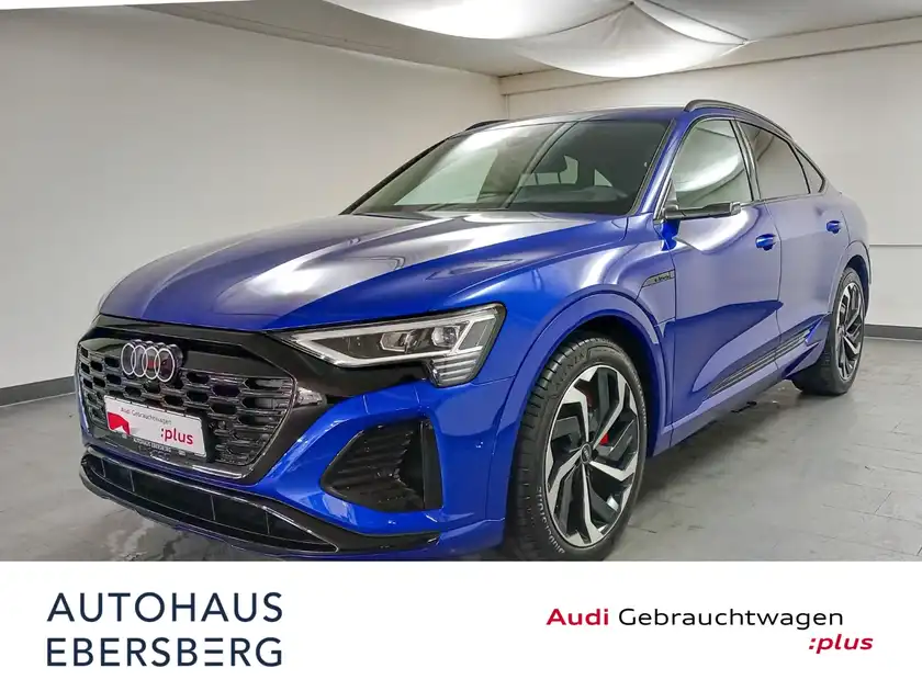 AUDI Q8 e-tron Sportback S line 55 e-qu 5JGar 2xLaden HUD Tour Stadt MTRX (1/20)